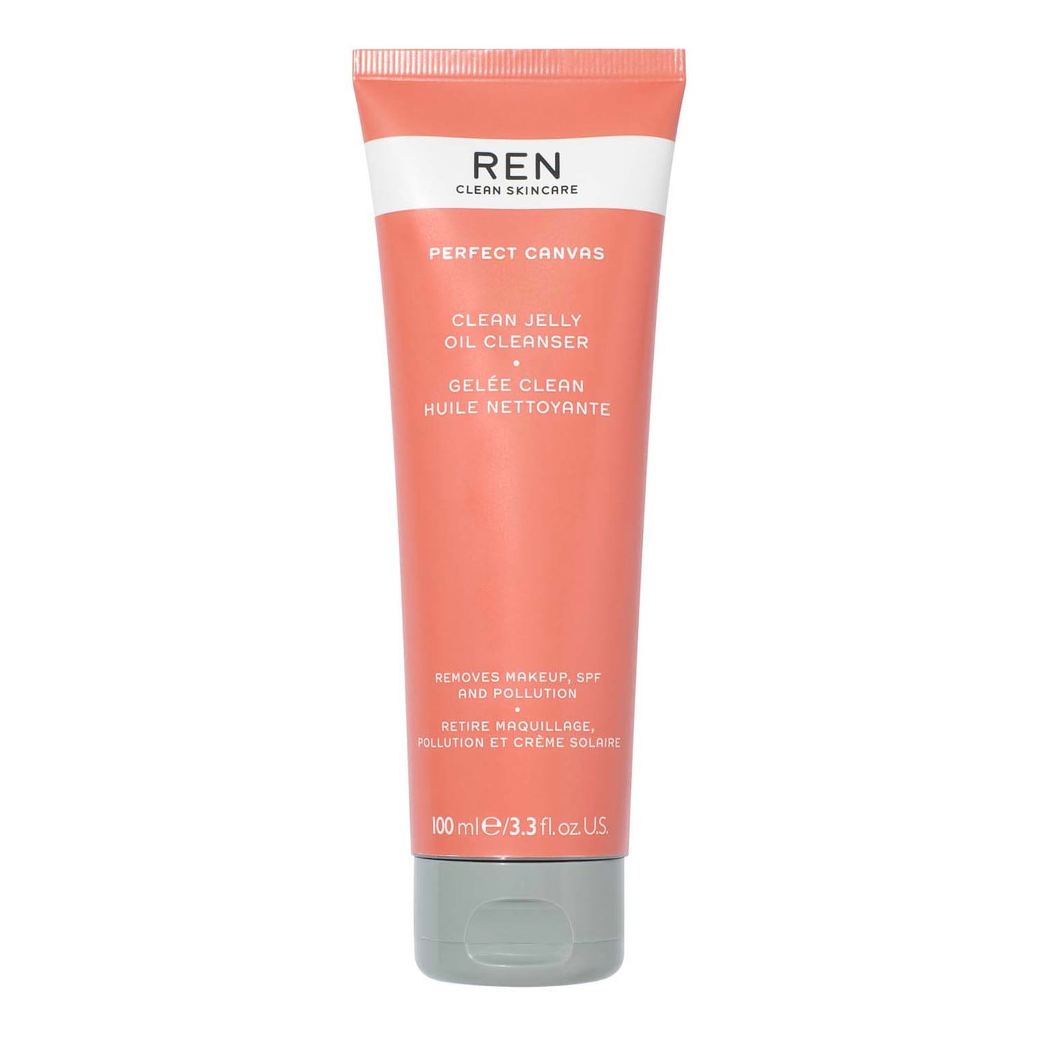 Ren Clean Skincare - Perfect Canvas Clean Jelly Oil Cleanser - Żel Oczyszczający - Perfect Canvas Jelly Oil Cleanser 100ml - Dla Kobiet